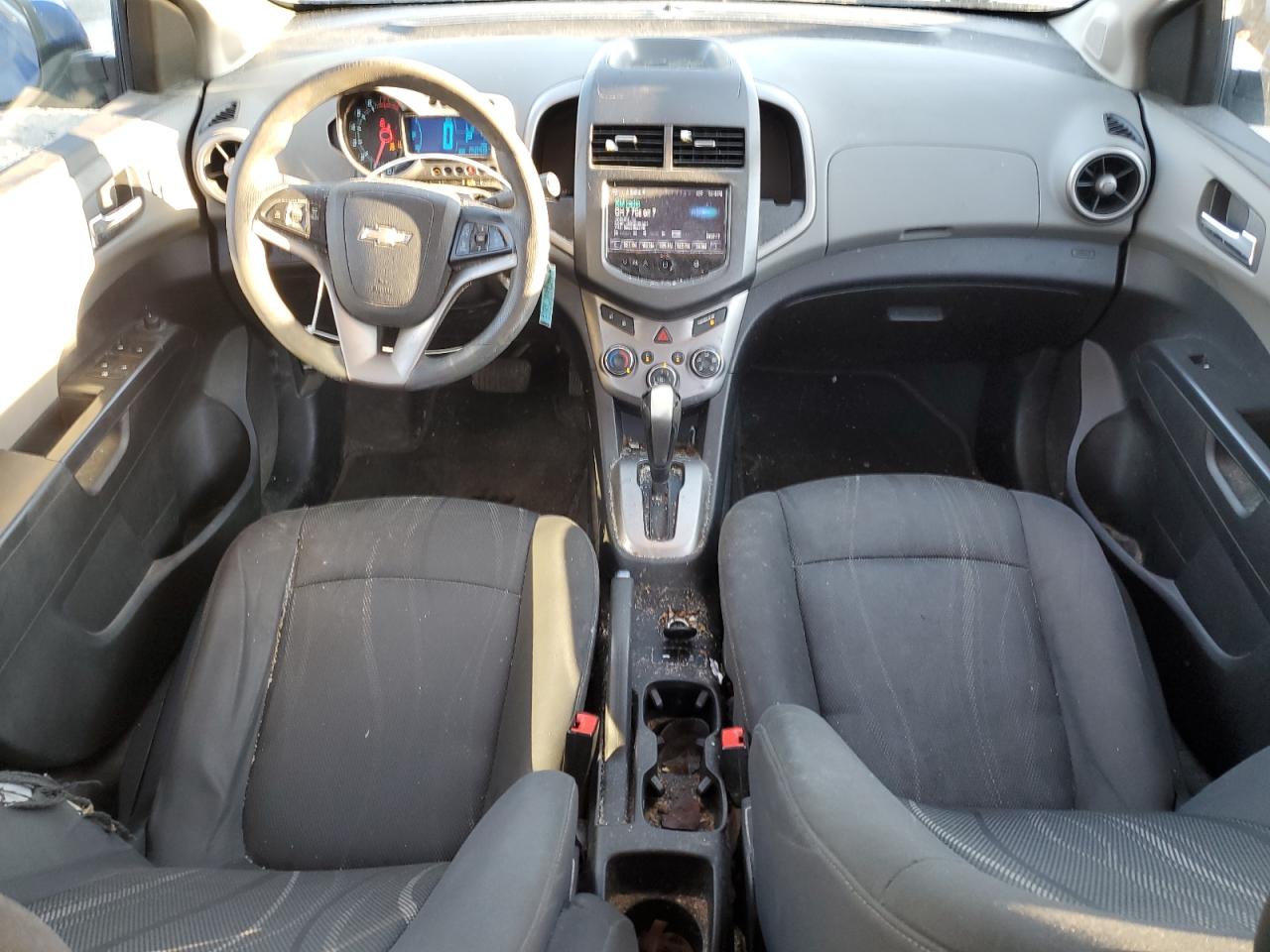 2016 Chevrolet Sonic VIN 1G1JC5SG0G4166792 Copart auction photo, rear end / front end damage thumbnail 8