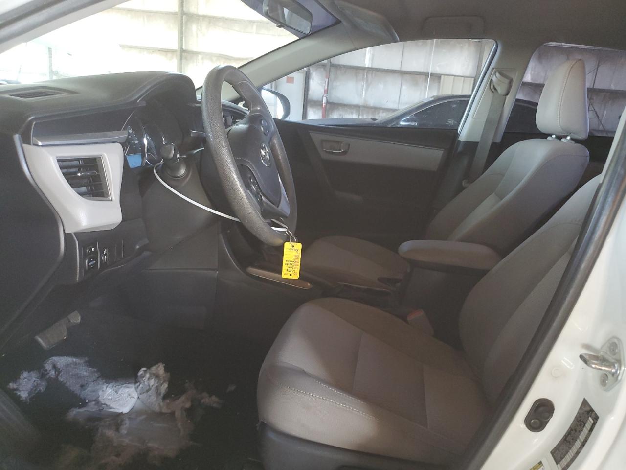 2016 Toyota Corolla VIN 2T1BURHE1GC695414 Copart auction photo, rear end damage thumbnail 7