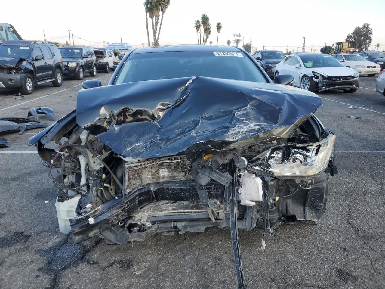 2012 Lexus ES VIN JTHBK1EG2C2472917 Copart auction photo, front end damage thumbnail 5