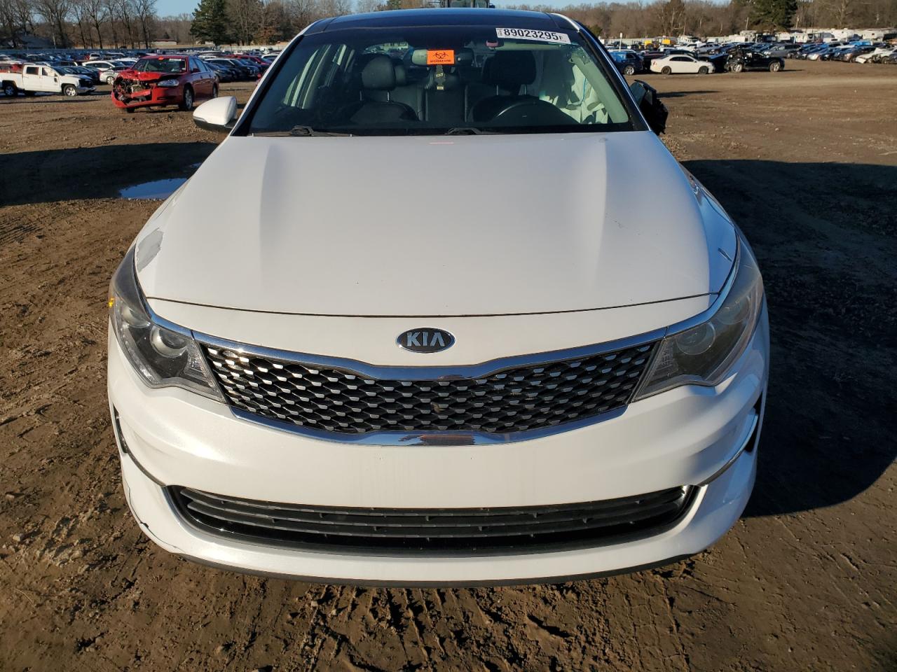 2016 KIA Optima VIN 5XXGU4L39GG057158 Copart auction photo, side / minor dent/scratches damage thumbnail 5