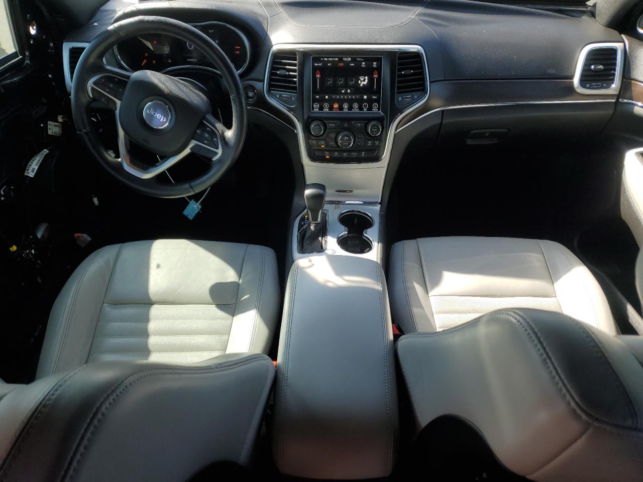 2018 Jeep Grand Cherokee VIN 1C4RJEBG3JC304855 Copart auction photo, front end / side damage thumbnail 8