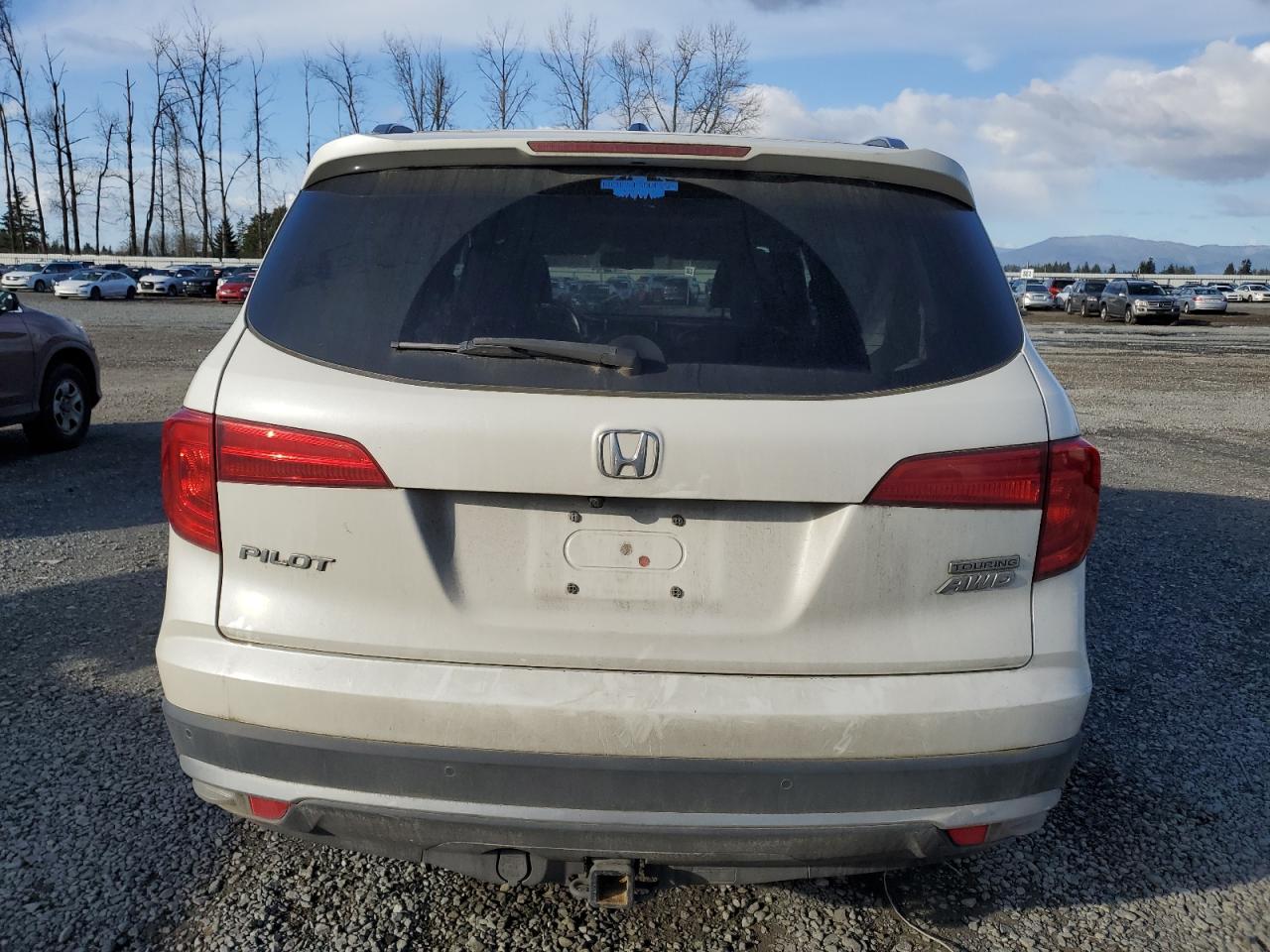 2017 Honda Pilot VIN 5FNYF6H93HB046541 Copart auction photo, side damage thumbnail 6
