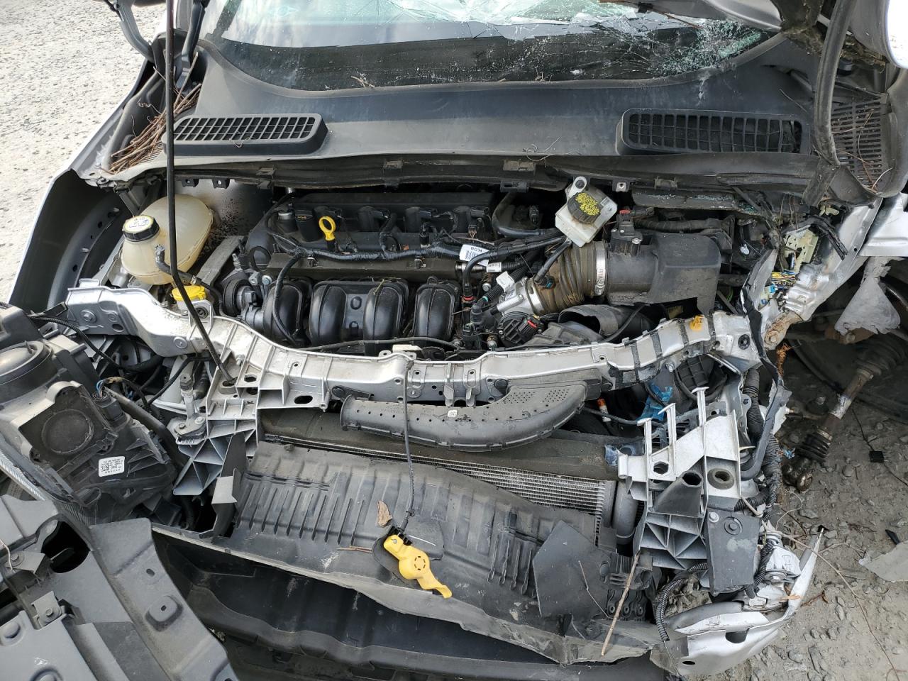 2018 Ford Escape VIN 1FMCU0F73JUB53435 Copart auction photo, front end damage thumbnail 13