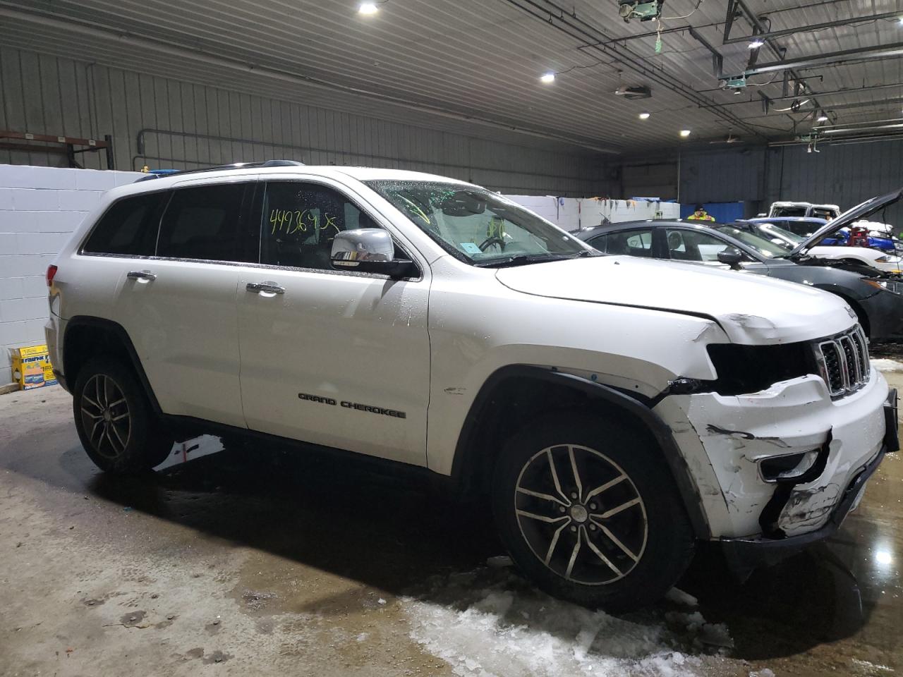 2018 Jeep Grand Cherokee VIN 1C4RJFBG2JC280831 Copart auction photo, front end damage thumbnail 4