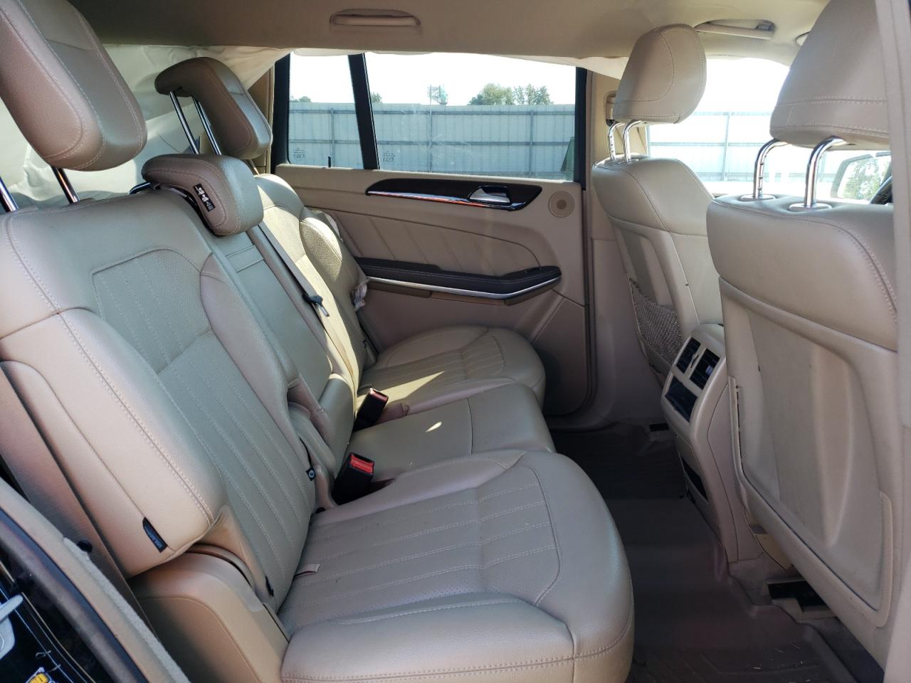 2014 Mercedes-Benz GL-klasse VIN 4JGDF7CE0EA295503 Copart auction photo, side damage thumbnail 11