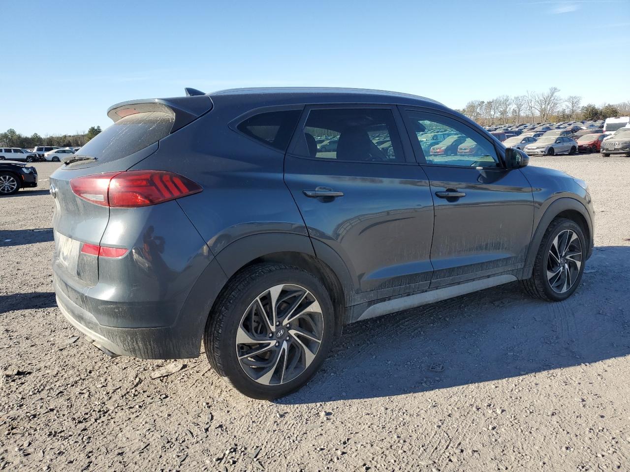 2020 Hyundai Tucson VIN KM8J33AL2LU132966 Copart auction photo, front end damage thumbnail 3