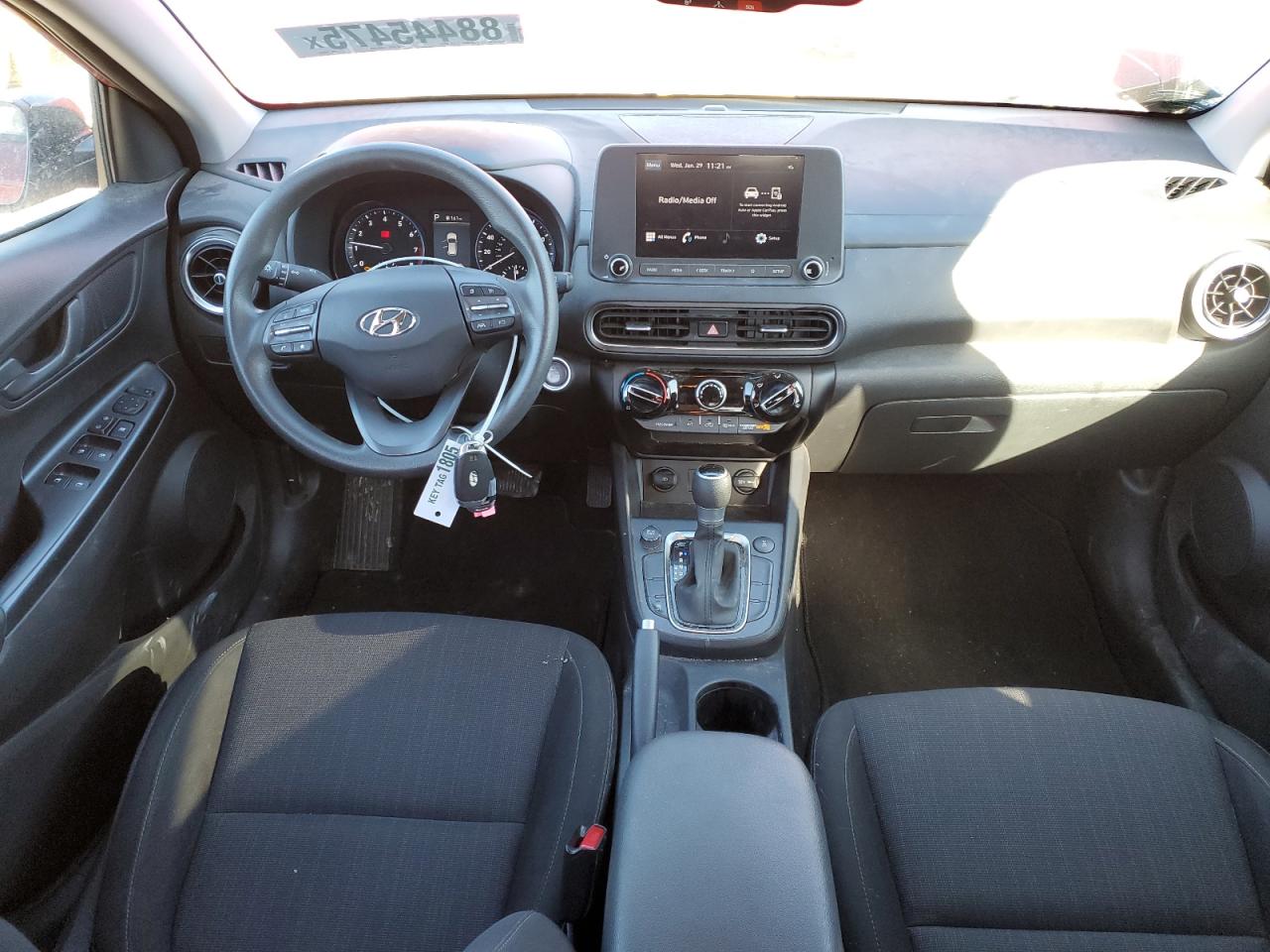 2023 Hyundai Kona VIN KM8K6CAB9PU954057 Copart auction photo, front end / minor dent/scratches damage thumbnail 8