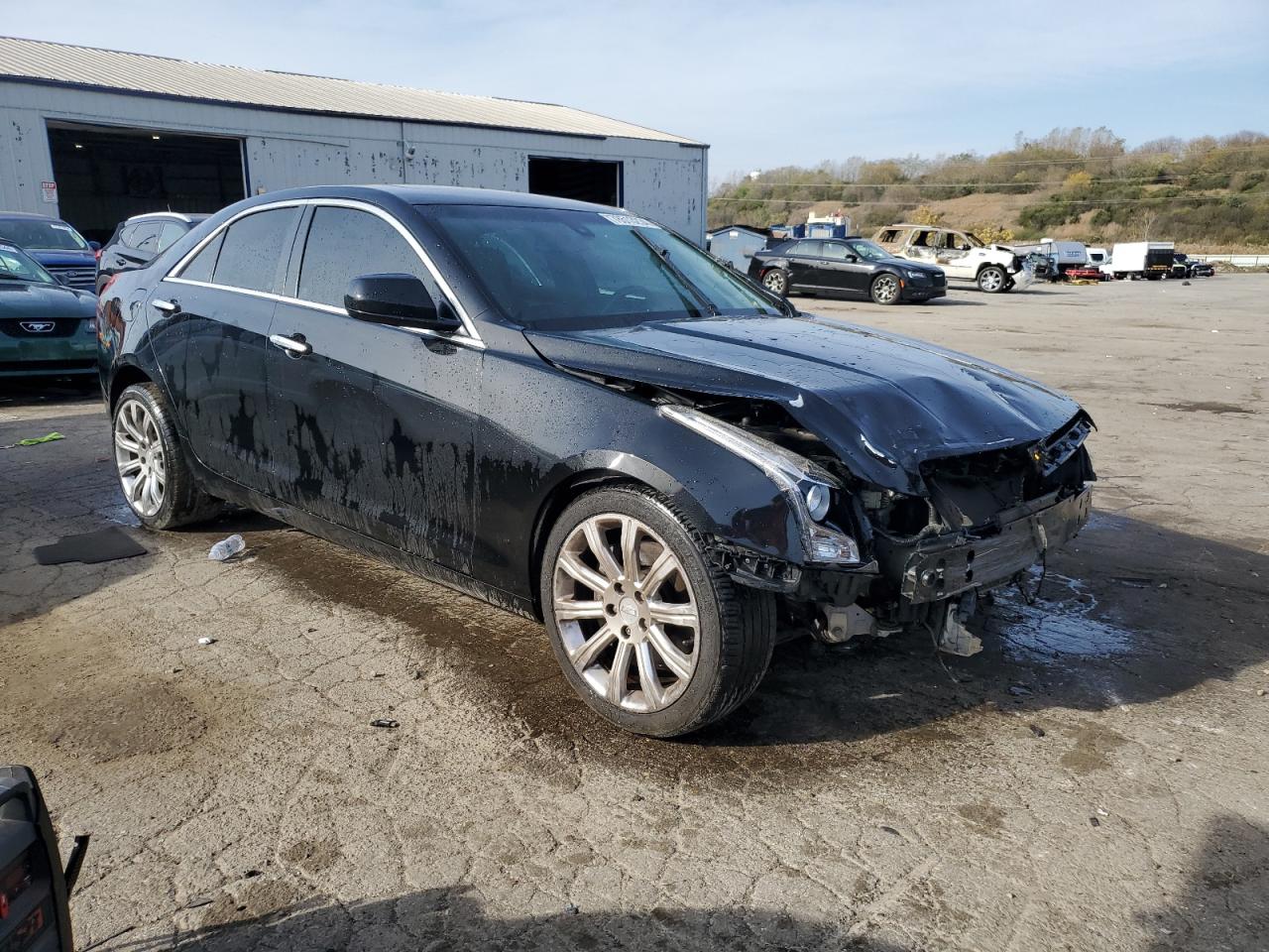 2016 Cadillac ATS VIN 1G6AG5RX4G0104078 Copart auction photo, front end damage thumbnail 4
