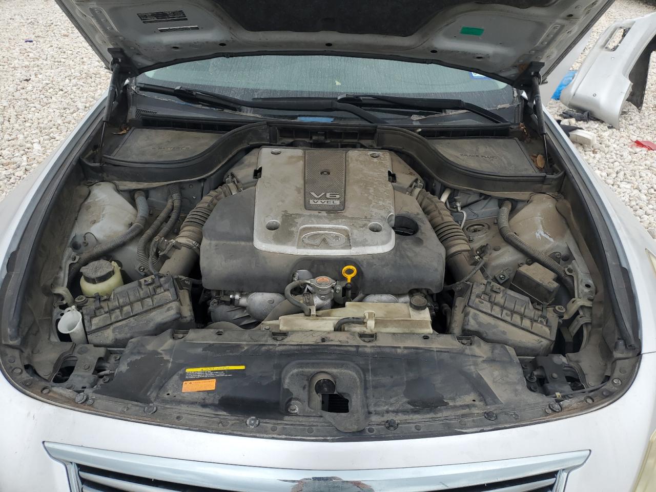 2012 Infiniti G VIN JN1CV6AP3CM620497 Copart auction photo, side / rear end damage thumbnail 12