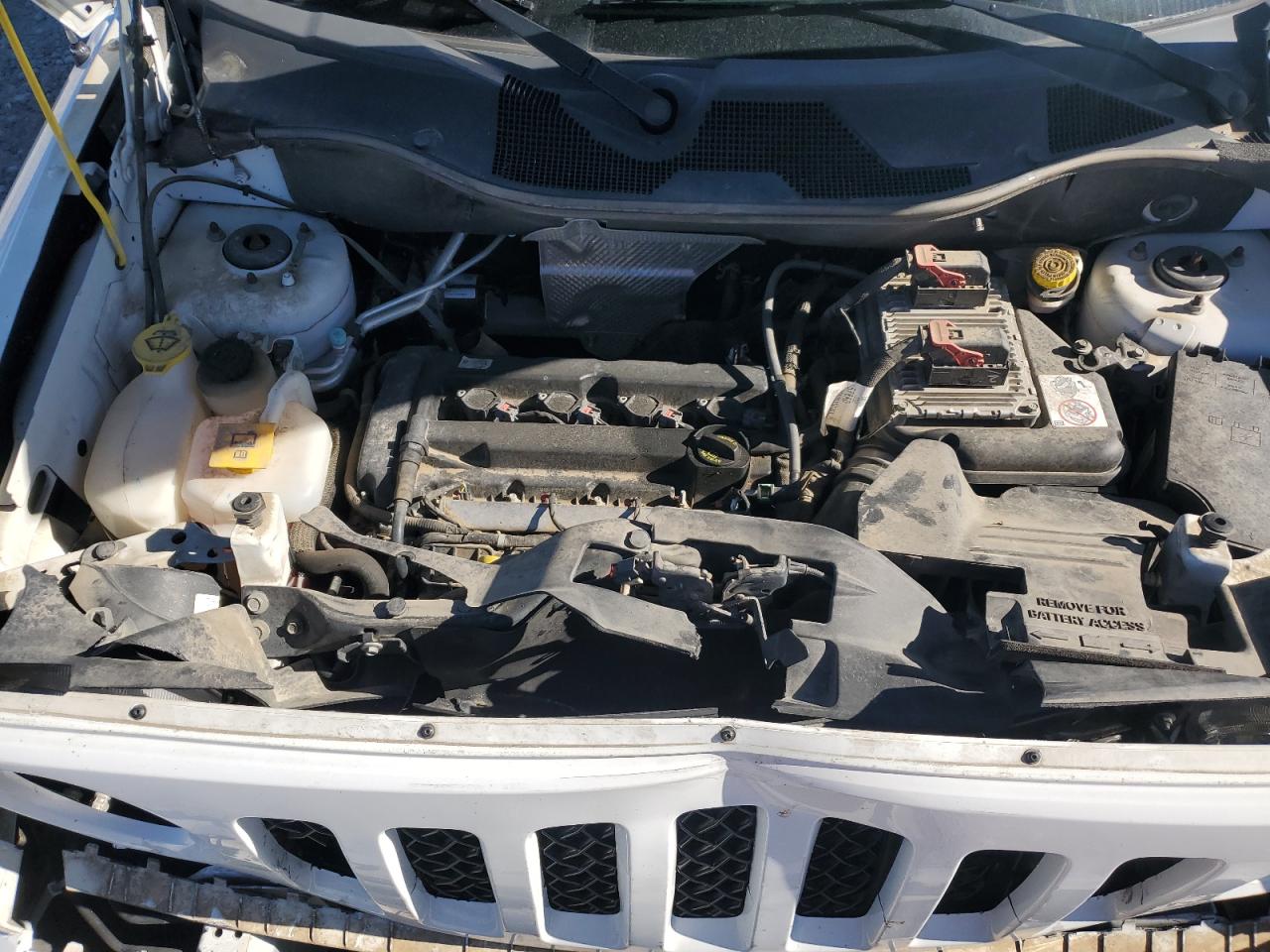 2016 Jeep Liberty (Patriot) VIN 1C4NJPFA1GD527186 Copart auction photo, front end damage thumbnail 12