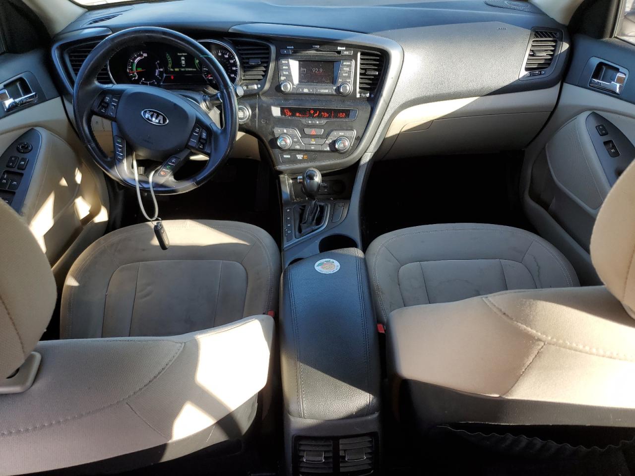 2012 KIA Optima VIN KNAGM4AD1C5036554 Copart auction photo, front end damage thumbnail 8