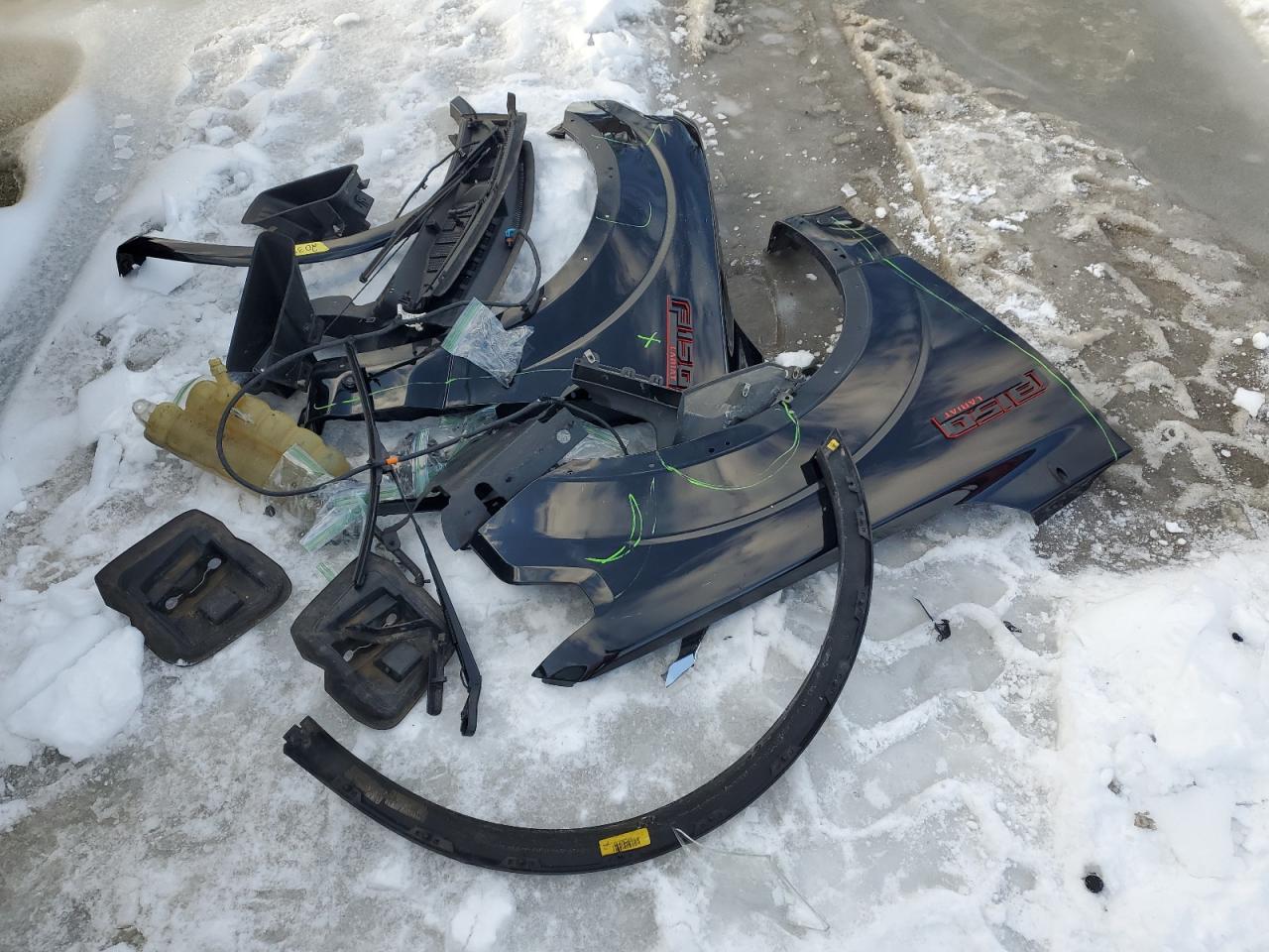2020 Ford F-150 VIN 1FTFW1E56LFB03315 Copart auction photo, front end damage thumbnail 12