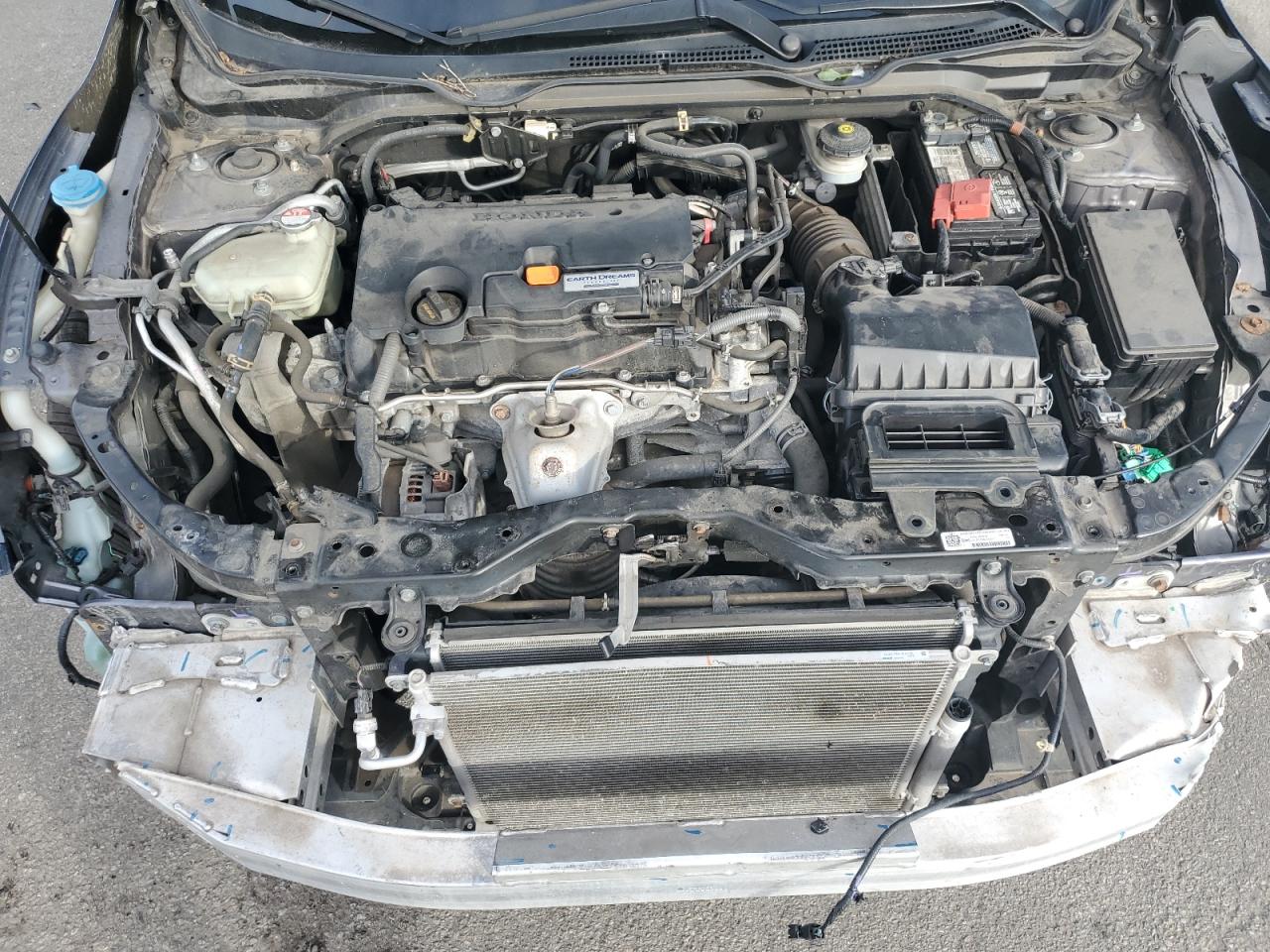 2017 Honda Civic VIN 19XFC2F54HE226755 Copart auction photo, front end / minor dent/scratches damage thumbnail 11