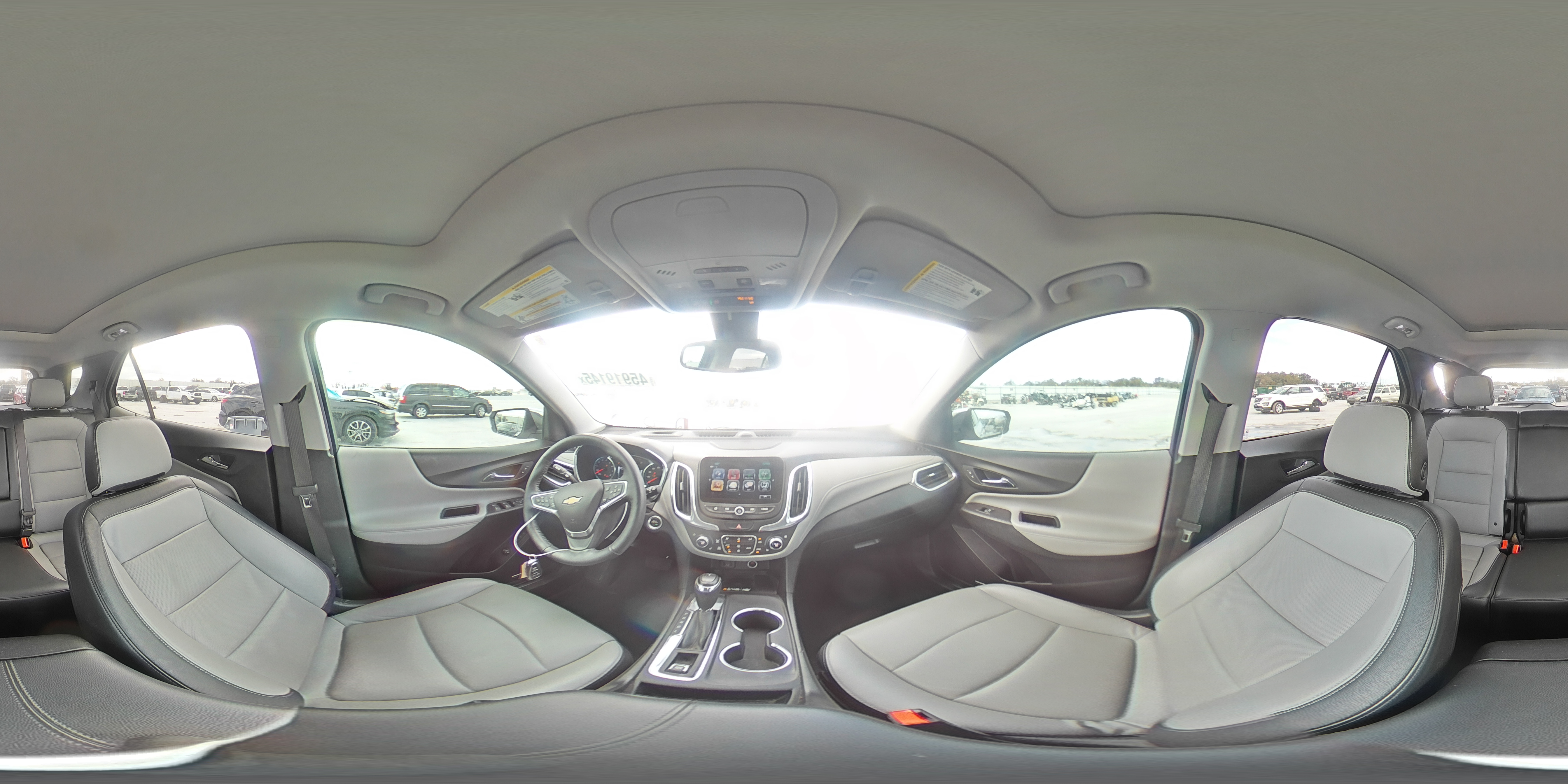 2018 Chevrolet Equinox VIN 2GNAXMEV6J6104889 Copart auction photo, rear end damage thumbnail 15