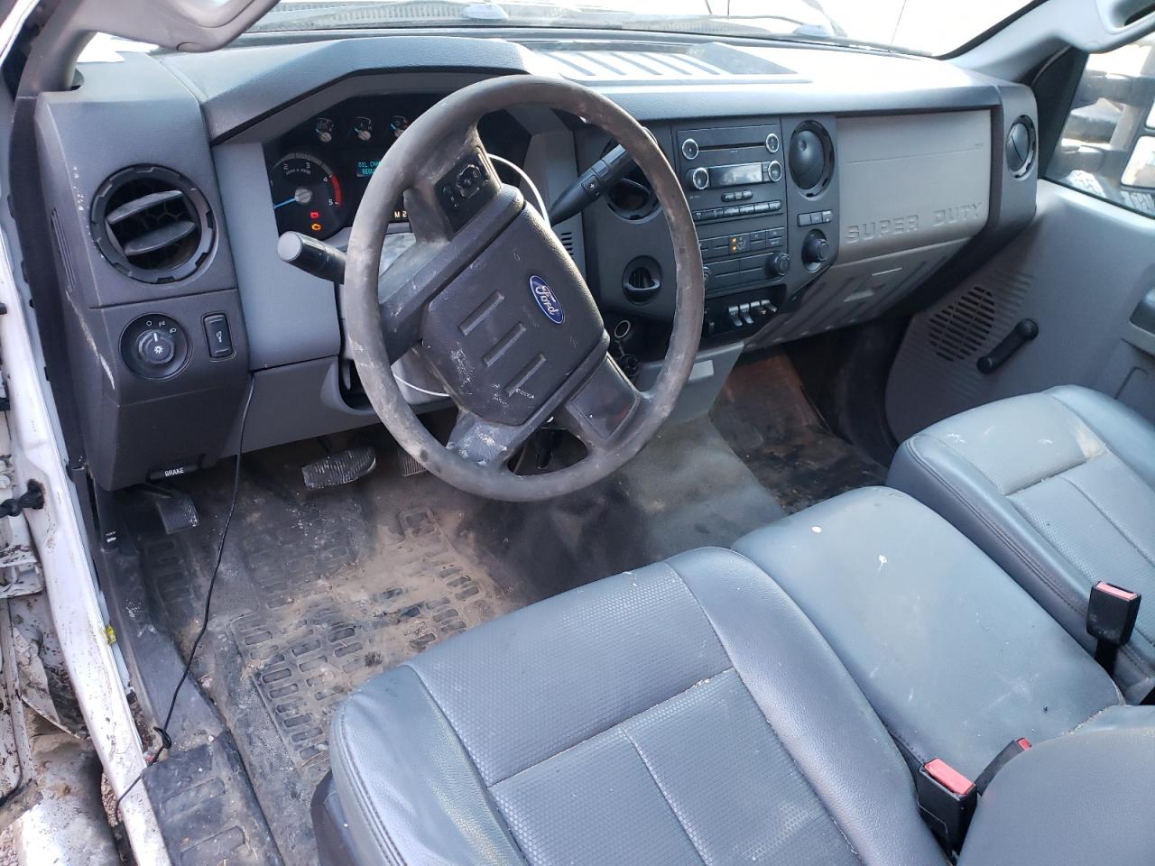 2015 Ford F450 VIN 1FDUF4GTXFEC91220 Copart auction photo, rollover damage thumbnail 8