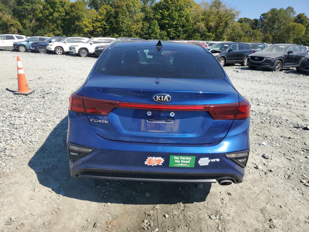 2021 KIA Forte VIN 3KPF24ADXME342730 Copart auction photo, front end damage thumbnail 6
