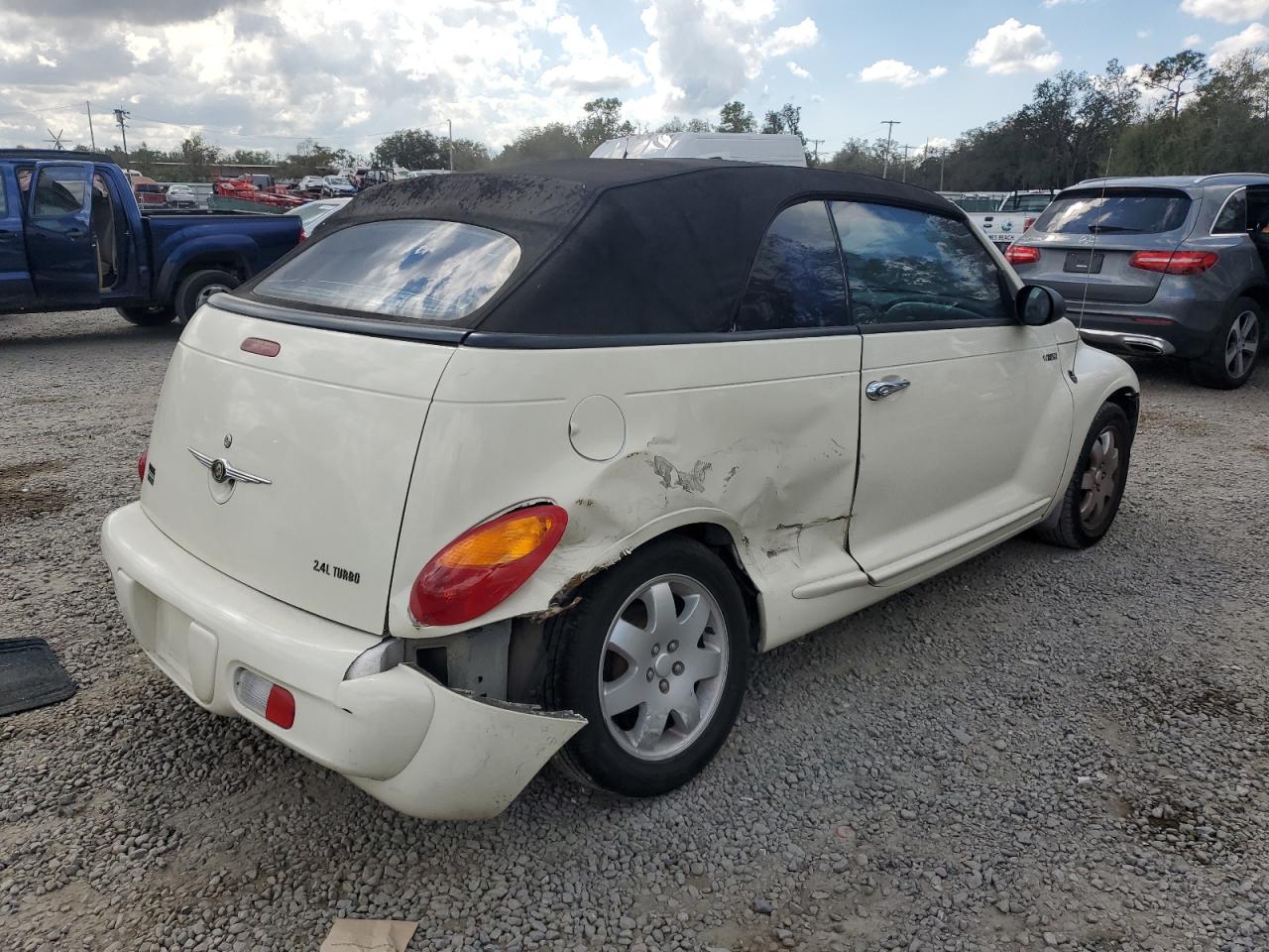 2005 Chrysler PT Cruiser VIN 3C3EY55E35T628312 Copart auction photo, side / undercarriage damage thumbnail 3