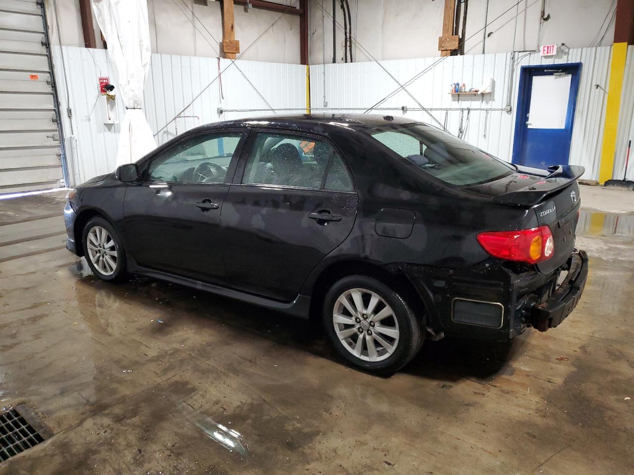 2010 Toyota Corolla VIN 1NXBU4EE3AZ366873 Copart auction photo, side / rear end damage thumbnail 2
