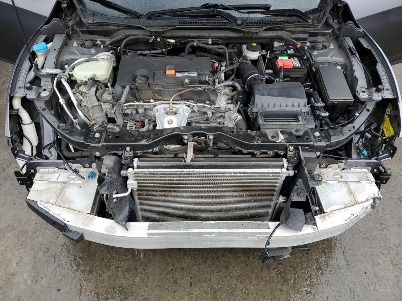 2019 Honda Civic VIN 2HGFC2F83KH502821 Copart auction photo, front end damage thumbnail 11