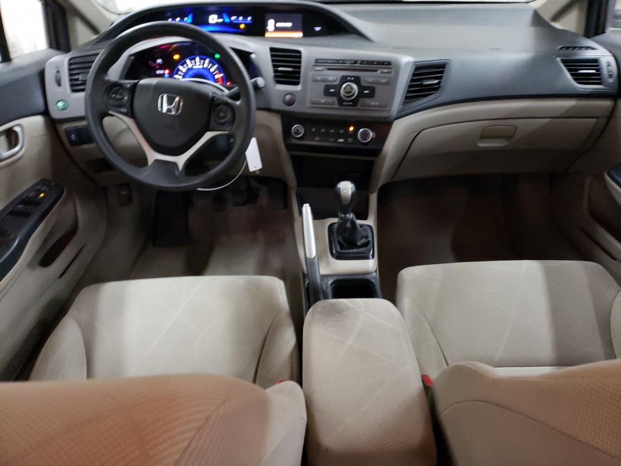 2012 Honda Civic VIN 2HGFB2E56CH528700 Copart auction photo, all over damage thumbnail 8
