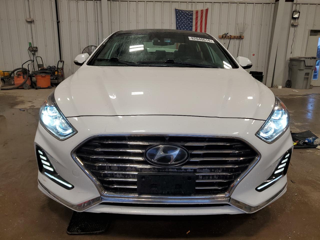 2018 Hyundai Sonata VIN KMHE34L3XJA083972 Copart auction photo, rear end damage thumbnail 5