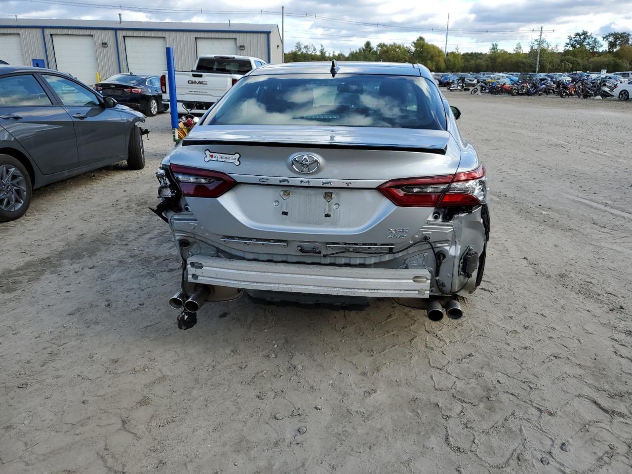 2023 Toyota Camry VIN 4T1K61BK8PU091433 Copart auction photo, rear end / front end damage thumbnail 6