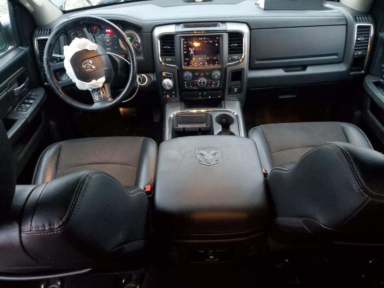 2018 RAM 1500 VIN 1C6RR7UT6JS163176 Copart auction photo, front end / undercarriage damage thumbnail 8