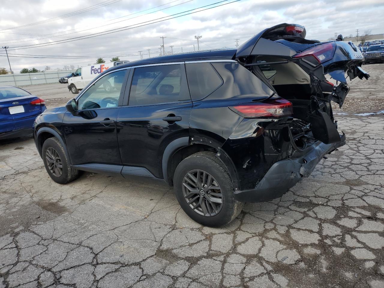 2021 Nissan Rogue VIN 5N1AT3AA5MC726344 Copart auction photo, rear end / front end damage thumbnail 2
