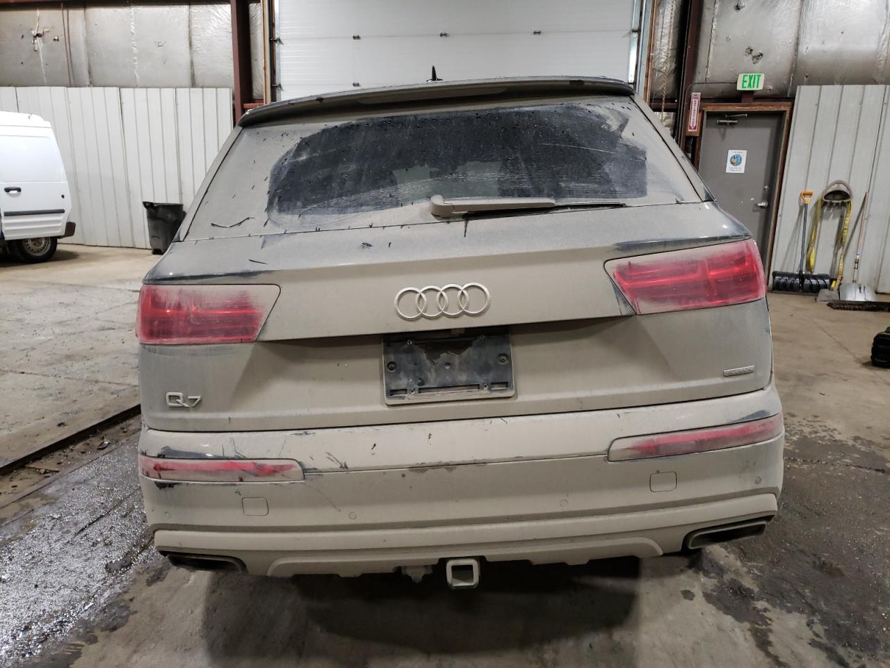 2019 Audi Q7 VIN WA1AHAF76KD043576 Copart auction photo, front end / side damage thumbnail 6