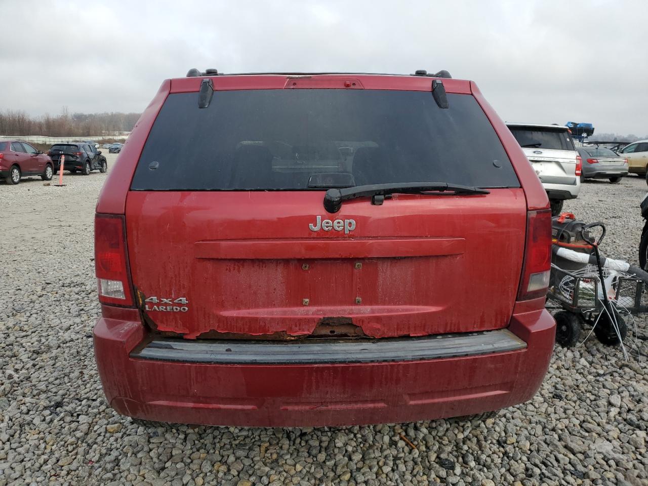 2010 Jeep Grand Cherokee VIN 1J4PR4GK6AC141698 Copart auction photo, front end damage thumbnail 6