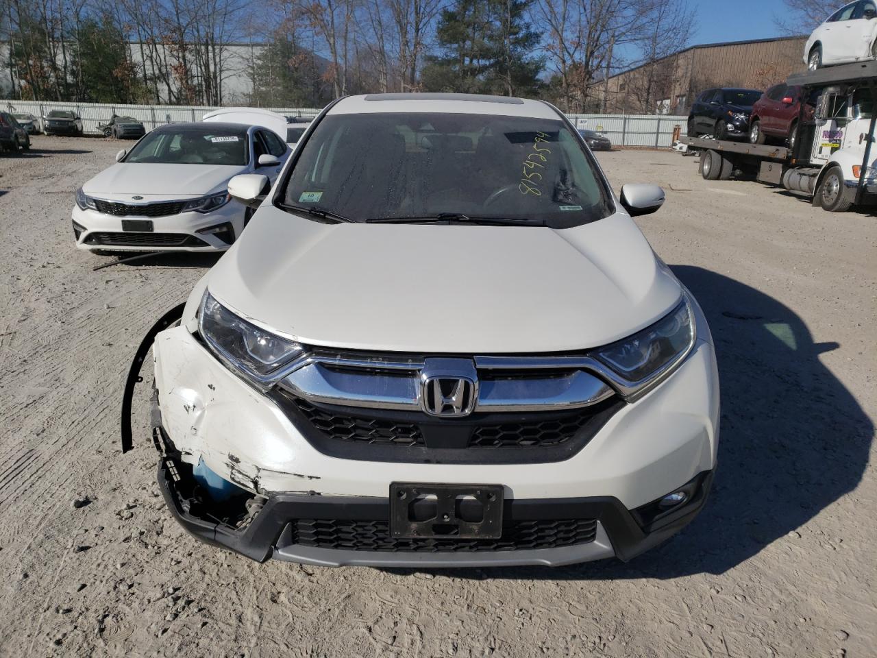 2018 Honda CR-V VIN 2HKRW2H80JH655324 Copart auction photo, front end / minor dent/scratches damage thumbnail 5