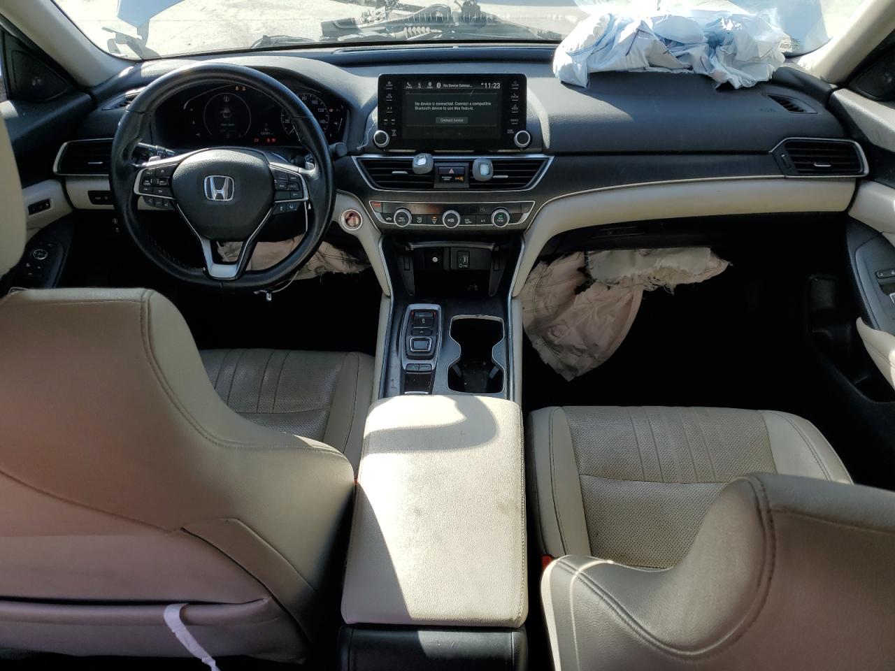 2019 Honda Accord VIN 1HGCV2F56KA010351 Copart auction photo, front end damage thumbnail 8