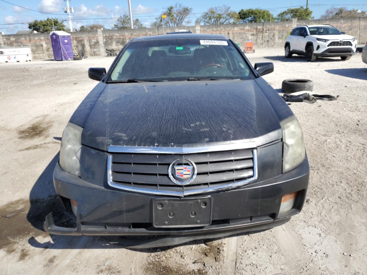 2006 Cadillac CTS VIN 1G6DP577360159569 Copart auction photo, side damage thumbnail 5