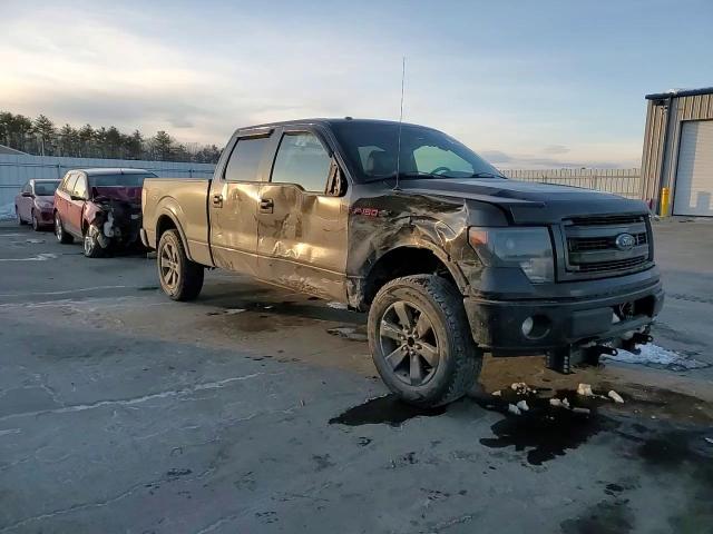 2013 Ford F-150 VIN 1FTFW1EF1DFA62859 Copart auction photo, front end / side damage thumbnail 11