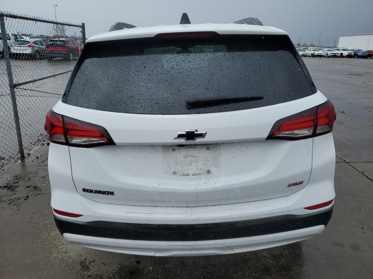 2022 Chevrolet Equinox VIN 3GNAXMEVXNS117054 Copart auction photo, front end / side damage thumbnail 6