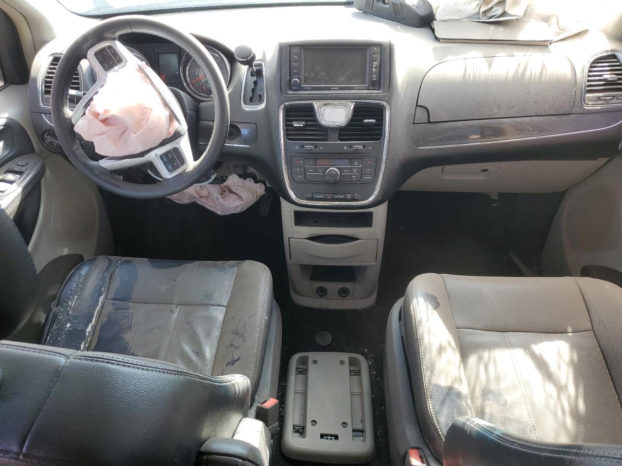 2015 Chrysler Town & Country VIN 2C4RC1BG0FR695383 Copart auction photo, front end / undercarriage damage thumbnail 8