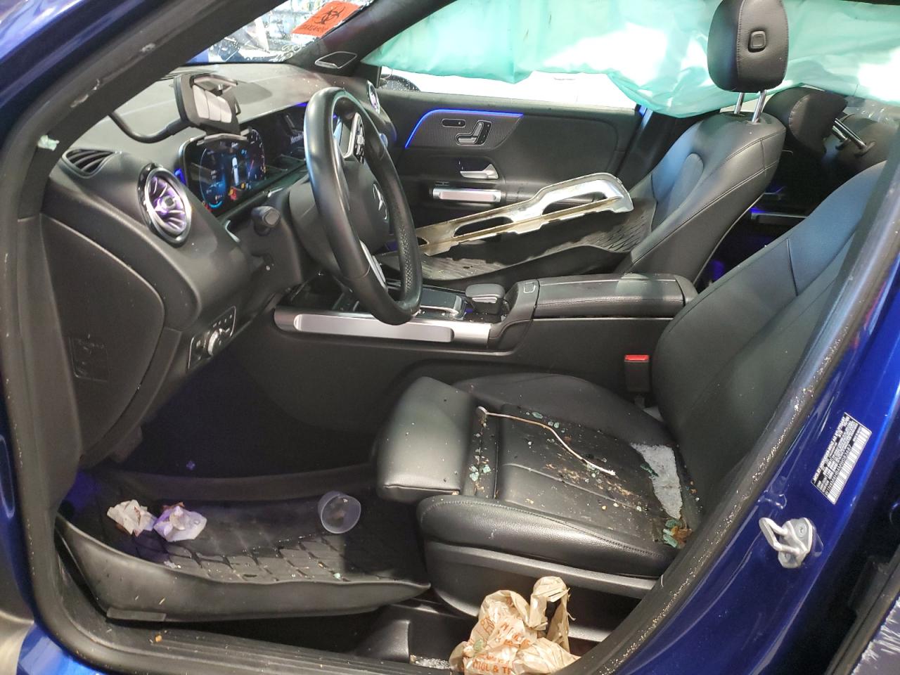 2021 Mercedes-Benz GLB VIN W1N4M4HB4MW083687 Copart auction photo, rollover damage thumbnail 7
