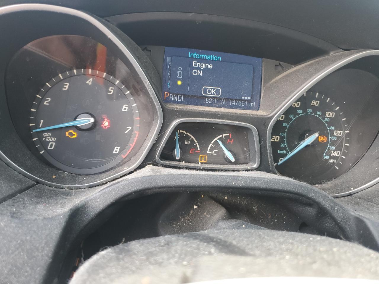 2013 Ford Focus VIN 1FADP3K21DL342015 Copart auction photo, front end damage thumbnail 9