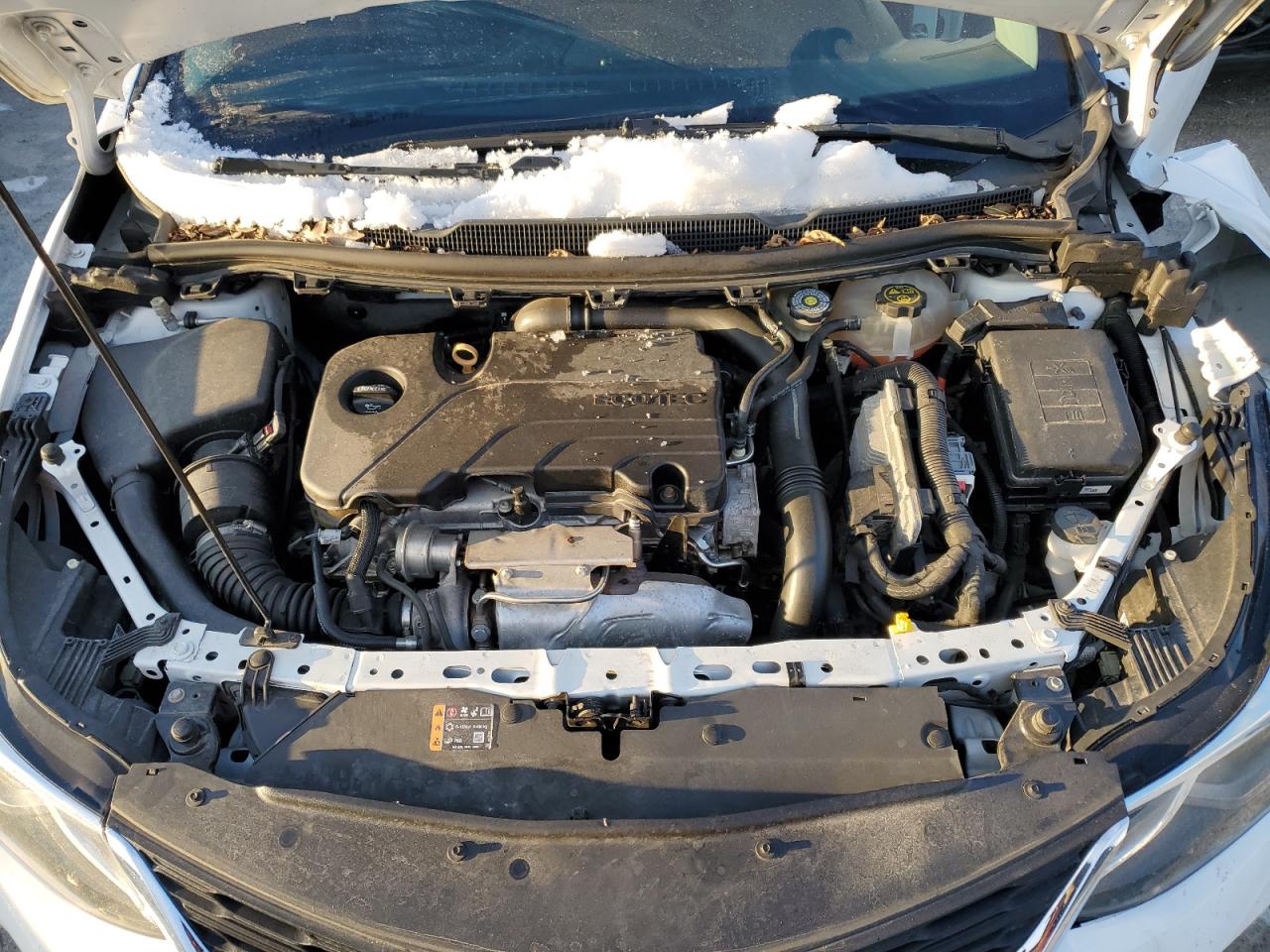 2018 Chevrolet Cruze VIN 1G1BE5SM6J7231705 Copart auction photo, front end / side damage thumbnail 11