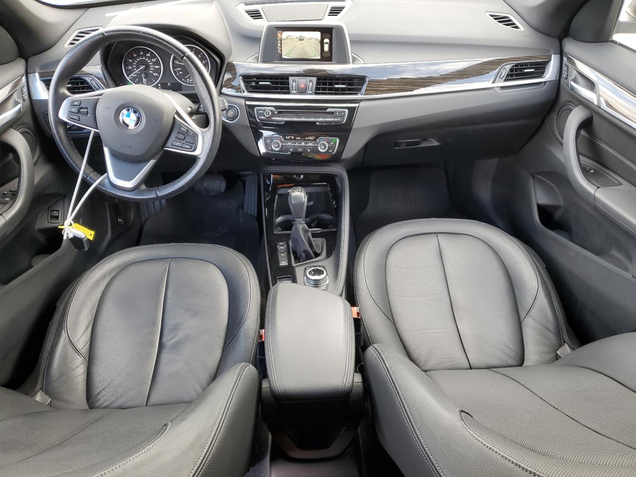 2016 BMW X1 VIN WBXHT3Z38G4A49366 Copart auction photo, front end / side damage thumbnail 8