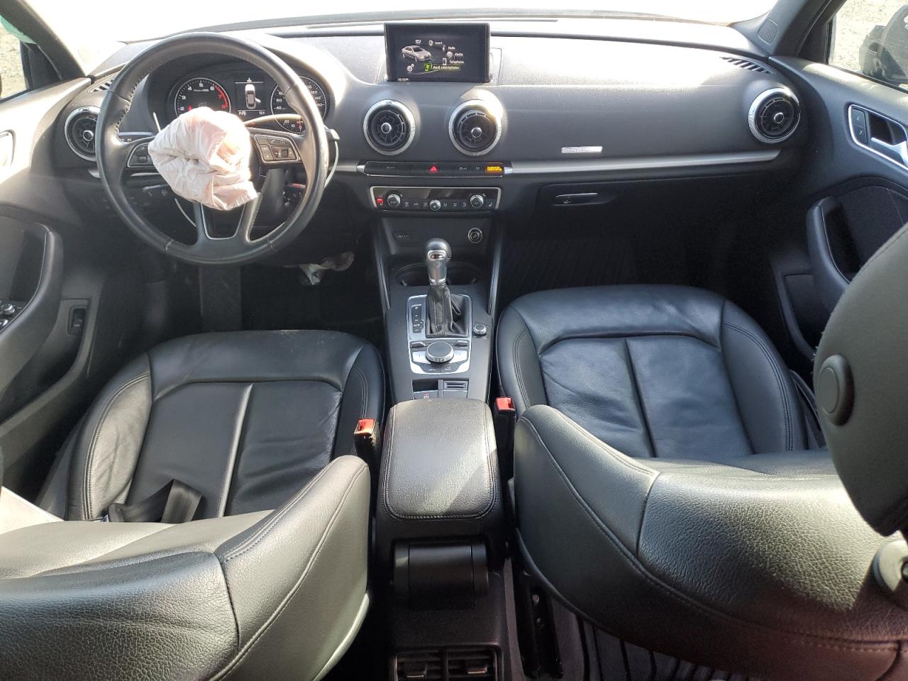 2019 Audi A3 VIN WAUBEGFF3K1018243 Copart auction photo, front end damage thumbnail 8