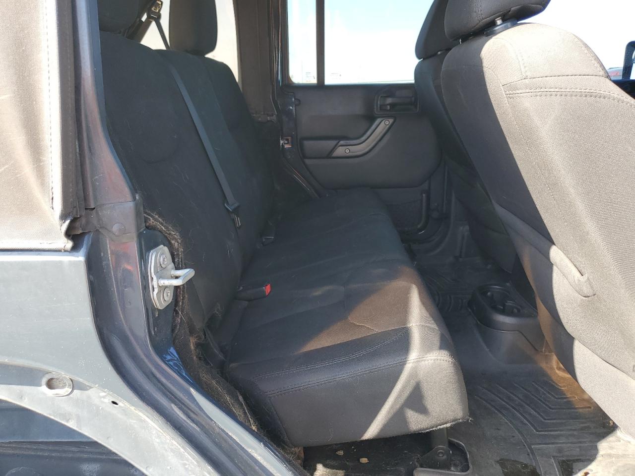 2016 Jeep Wrangler VIN 1C4BJWDG8GL266648 Copart auction photo, rear end / undercarriage damage thumbnail 10
