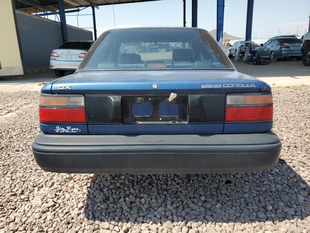 1990 Toyota Corolla VIN 1NXAE94A2LZ145465 Copart auction photo, all over damage thumbnail 6