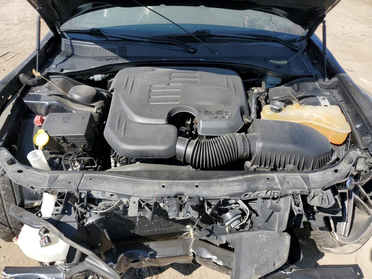 2014 Chrysler 300 VIN 2C3CCABG3EH222138 Copart auction photo, all over damage thumbnail 12