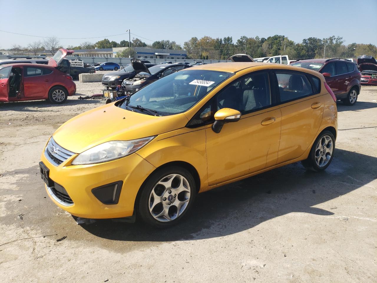 2012 Ford Fiesta VIN 3FADP4FJ8CM196605