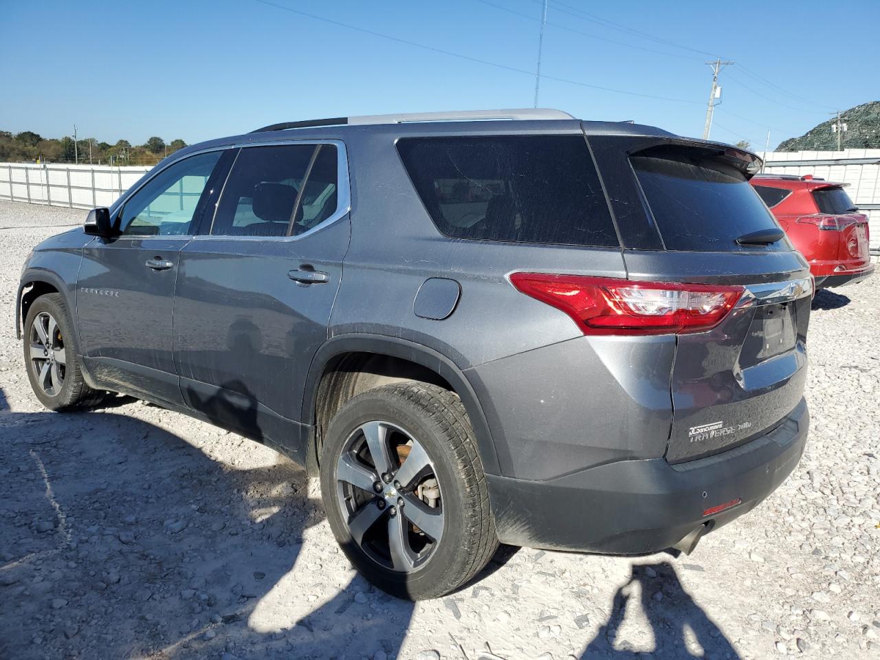 2018 Chevrolet Traverse VIN 1GNEVHKW3JJ257017 Copart auction photo, front end damage thumbnail 2
