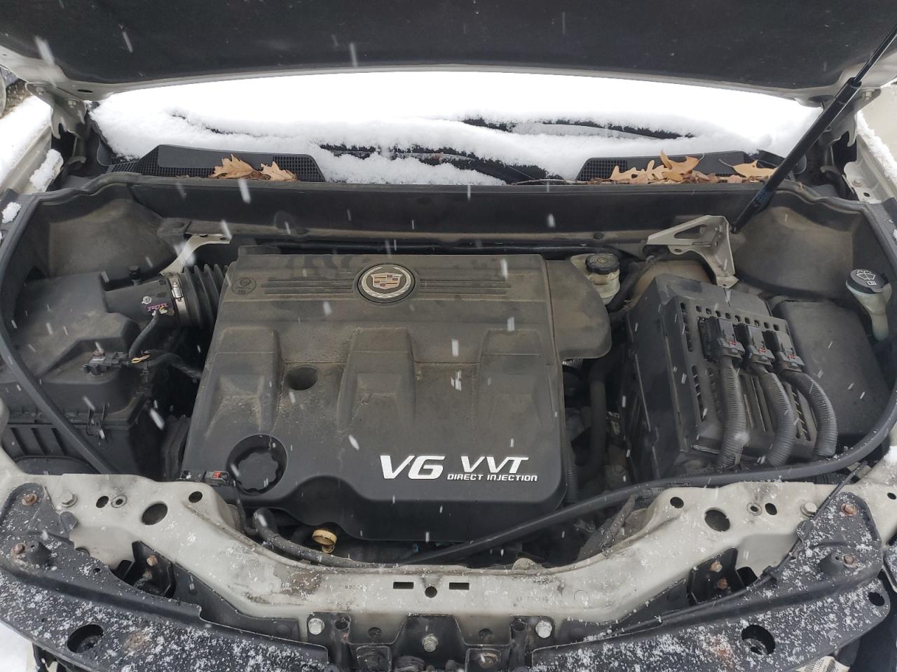 2011 Cadillac SRX VIN 3GYFNDEY4BS543147 Copart auction photo, front end damage thumbnail 12