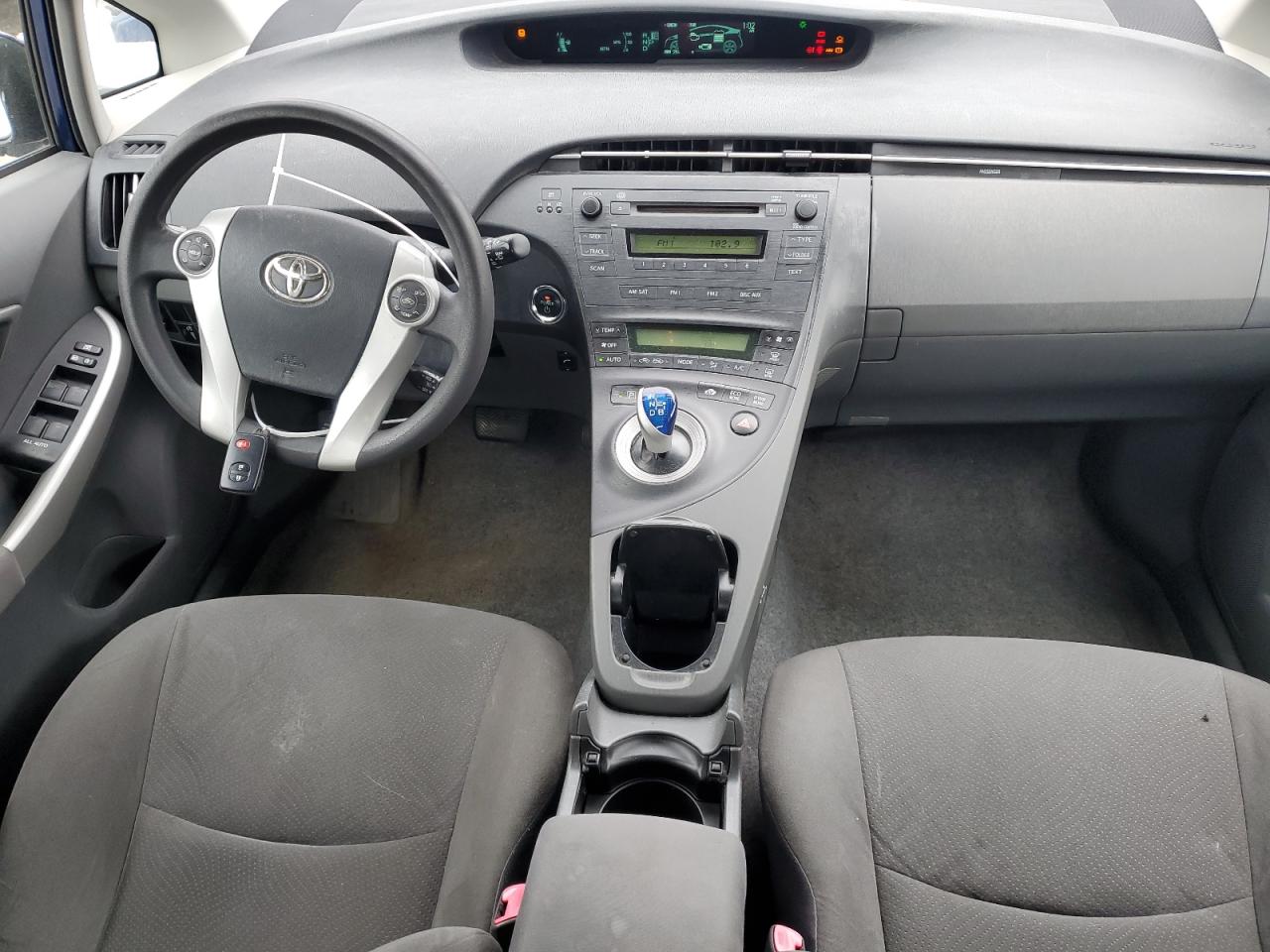 2011 Toyota Prius VIN JTDKN3DU9B0257721 Copart auction photo, rear end damage thumbnail 8