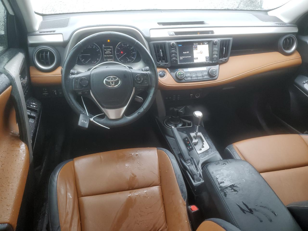 2016 Toyota RAV 4 VIN 2T3YFREV8GW261859 Copart auction photo, front end damage thumbnail 8