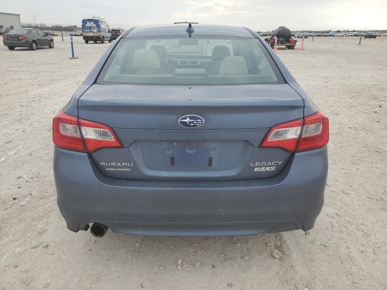 2016 Subaru Legacy VIN 4S3BNAD61G3039686 Copart auction photo, front end / side damage thumbnail 6